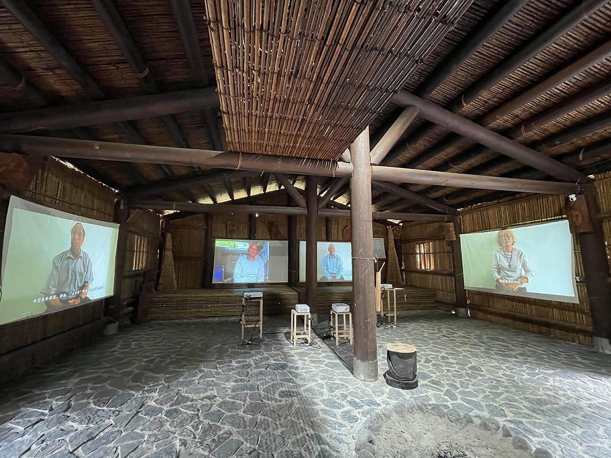 陳建北x貓公部落：曾受邀擔任威尼斯雙年展的藝術家陳建北，在部落創作的「Ama Mama Tama 父親」，到4個部落訪問每個部落20至80和90歲的族人，紀錄他們口述記憶中的父親，創造世代背景和時空流轉的特殊性在作品裡。 圖：花蓮林管處／提供