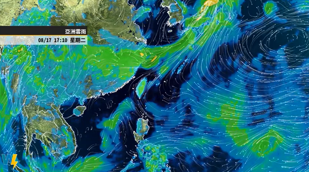 彭啟明表示，今(16)日和明(17)日也會延續像周日的天氣，午後雷陣雨不是那麼的劇烈。 圖：翻攝自氣象達人彭啟明臉書