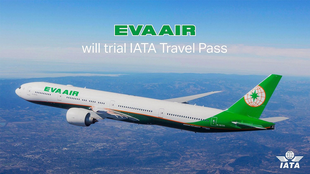 長榮航空預計九月開始將與國際航空運輸協會(IATA)於巴黎‐台北航線試行IATA Travel Pass國際航空旅行通行證，提供旅客有效率、便利、少接觸的健康認證方式 。 圖：長榮航空提供