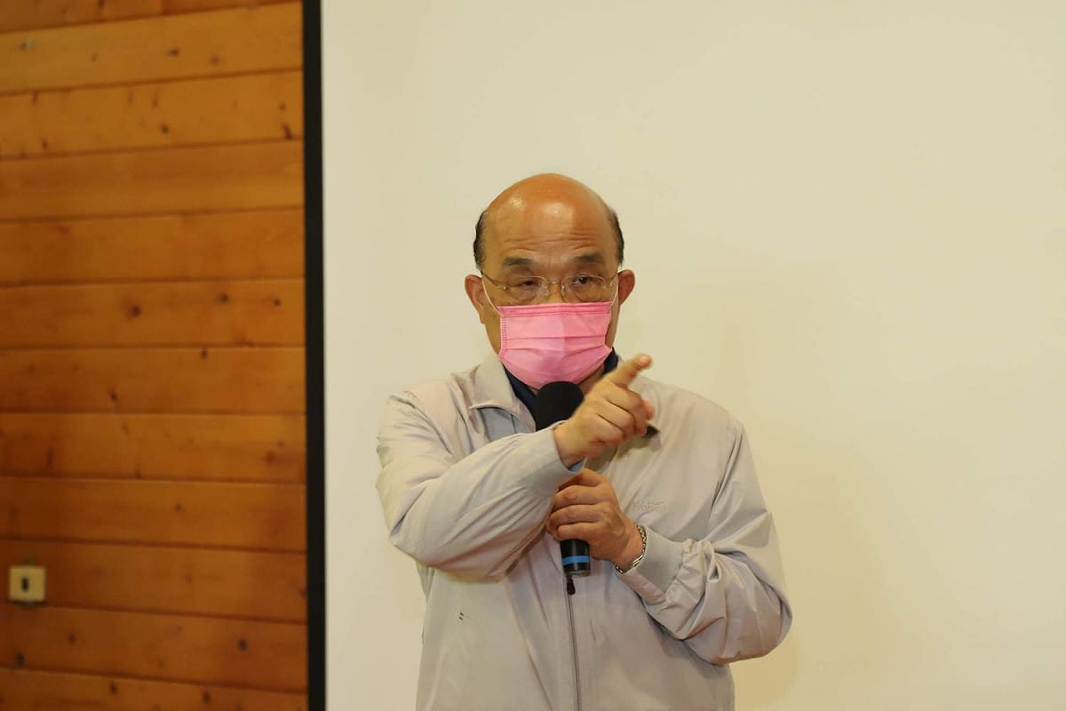 行政院長蘇貞昌強調，支持茶改場設在嘉義縣。 圖：嘉義縣政府/提供