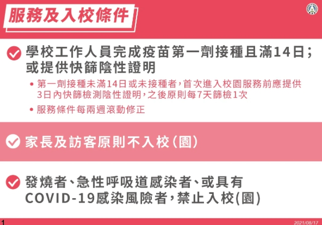 開學防疫指引。 圖：教育部／提供
