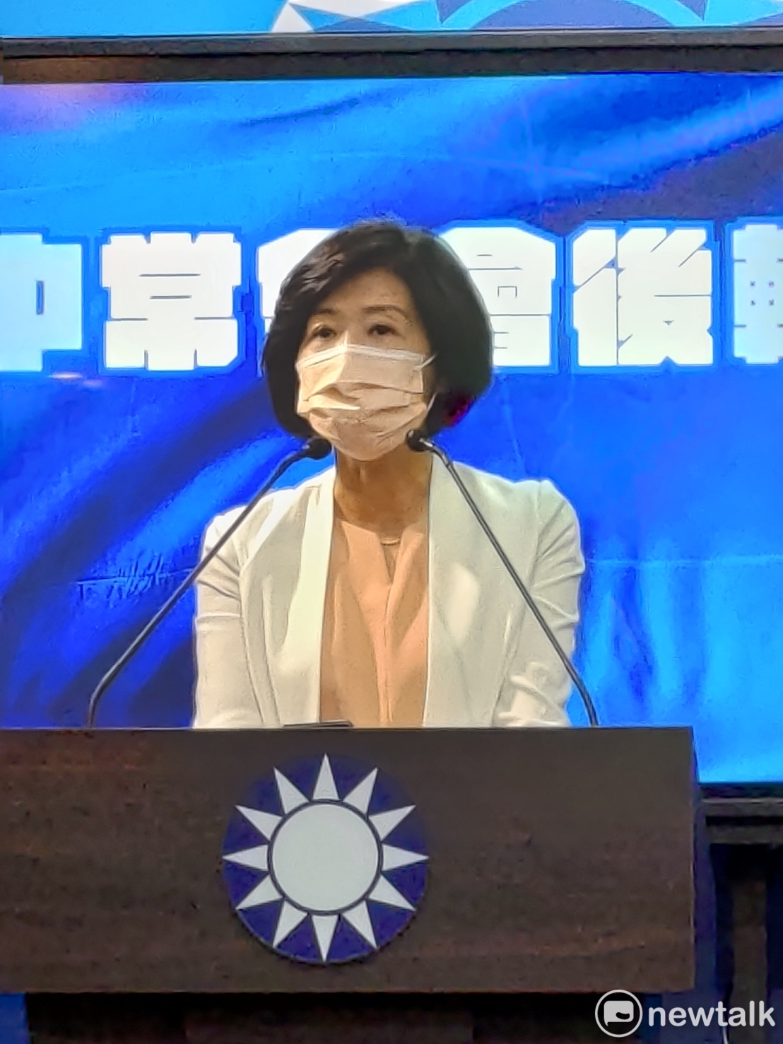 國民黨文傳會主委王育敏。 圖：黃建豪/攝(資料照)