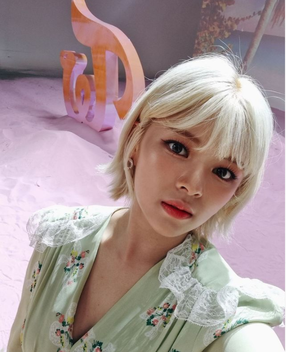 TWICE成員定延近日傳出身體不適，昨(18)日經紀公司JYP娛樂也證實她確實生病了，並宣布她將暫停活動。 圖：翻攝自IG/twicetagram