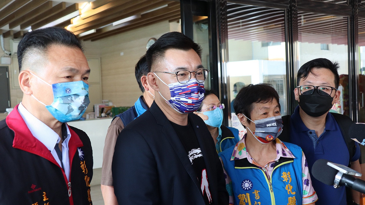 江啟臣說，不論哪個選區，身為主席當然是義不容辭。 圖:江啟臣辦公室/提供