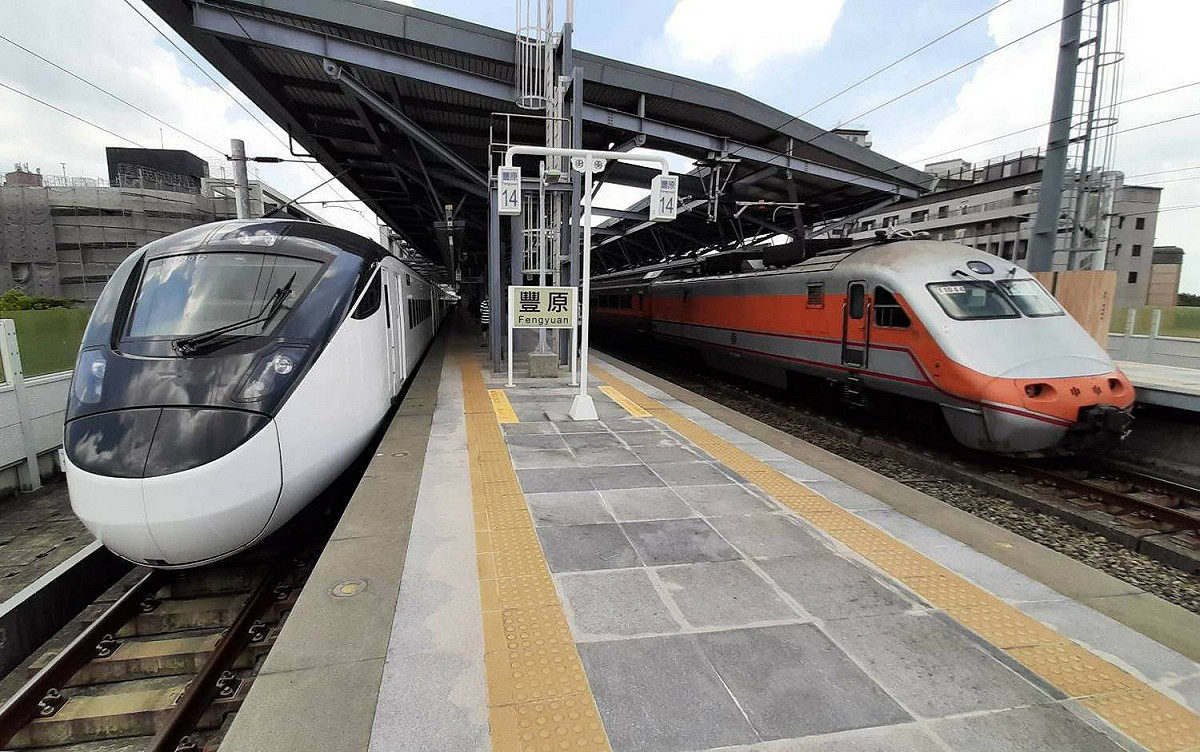 台鐵表示，EMU3000型列車將優先投入東部幹線。 圖：台鐵／提供