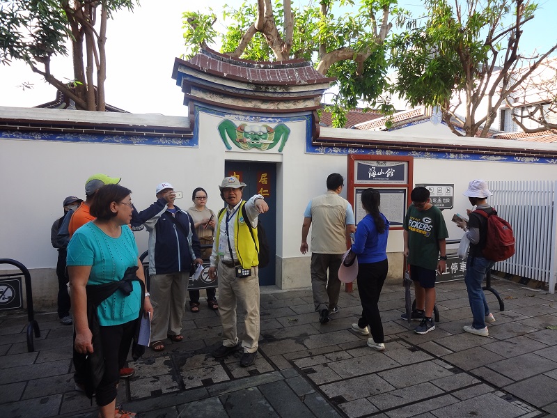 老街543海山館(三級警戒前拍攝的照片)。 圖：台南觀旅局／提供
