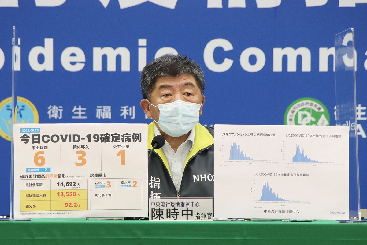 疫情指揮官陳時中。 圖：中央流行疫情指揮中心/提供
