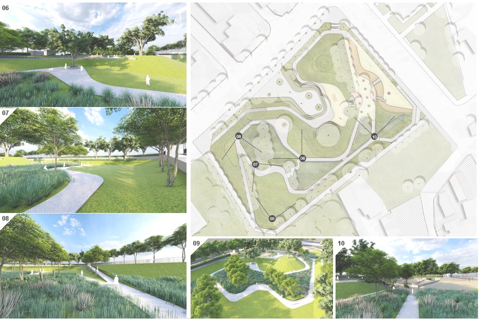 公園兼顧美化與防洪。 圖：新北市水利局提供