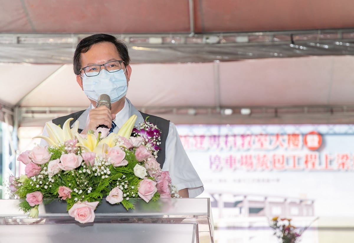 鄭文燦強調現在自己就是專心防疫、專心市政。 圖：桃園市政府／提供