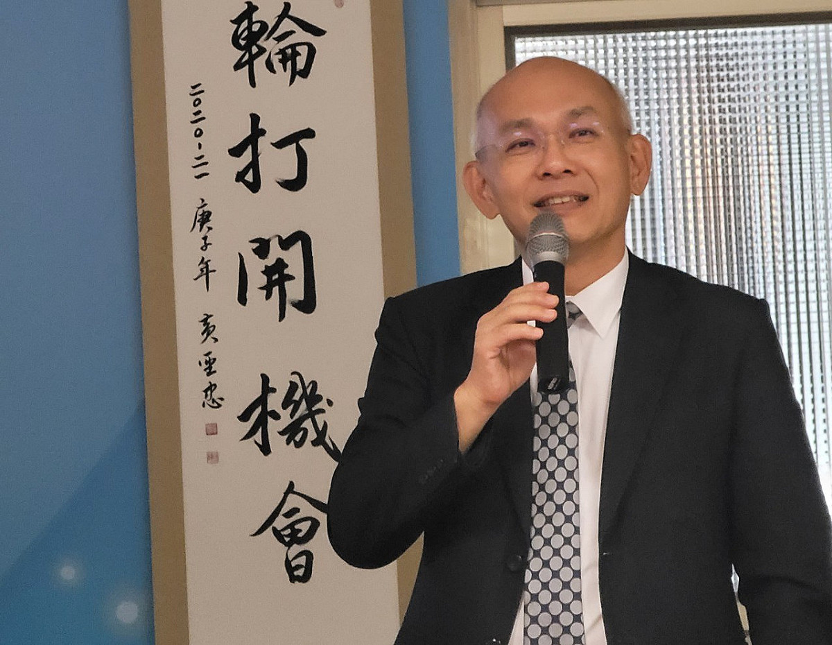 國際扶輪社3510地區總監當選人吳泰昌。 圖：吳泰昌提供