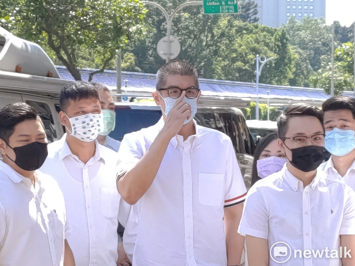 國民黨中央委員連勝文（圖中）。 圖：黃建豪/攝（資料照）