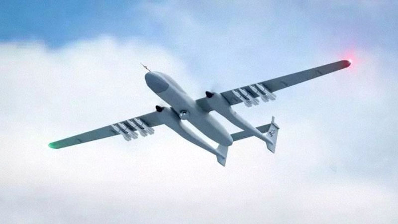 「TB-001雙尾蠍」無人偵察攻擊機，最大載彈量可達24枚。 圖：翻攝Global Security網頁