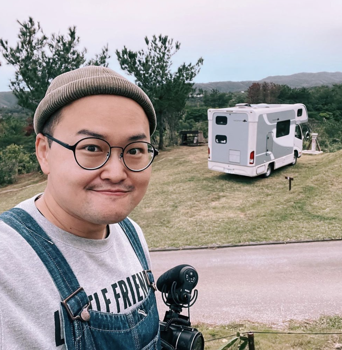 YouTuber「阿倫」分享自己參與帕運聖火傳遞。 圖：翻攝IG/阿倫