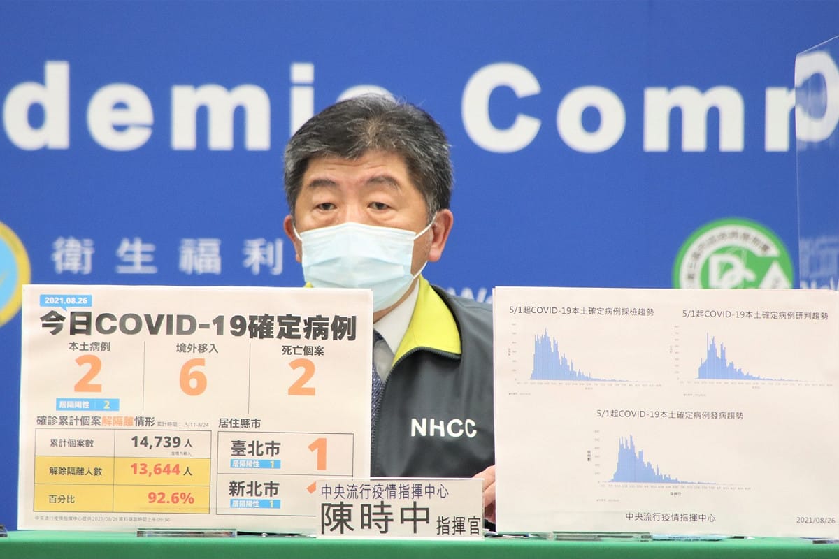 中央流行疫情指揮中心指揮官陳時中 圖：中央流行疫情指揮中心/提供