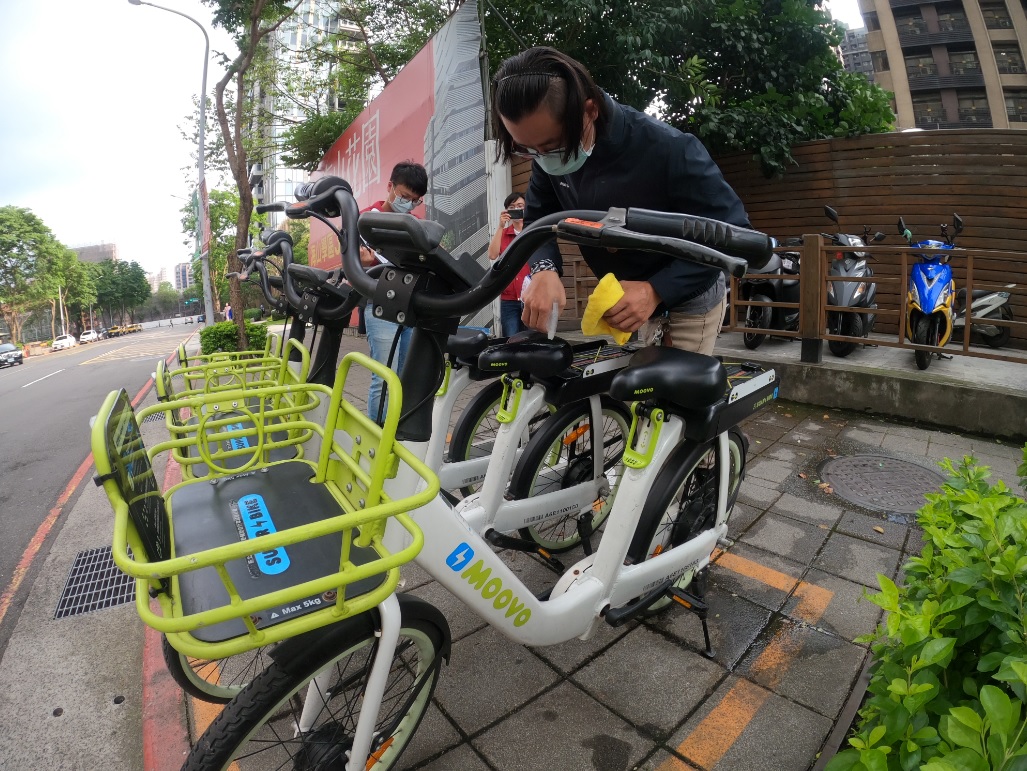 MOOVO向交通局申請自9月7日起停止共享電動輔助自行車系統營運服務。 圖：新北市交通局提供