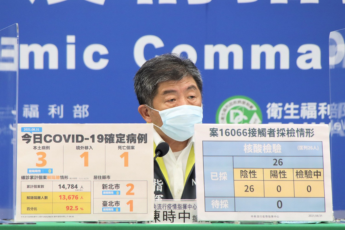 指揮中心指揮官陳時中 圖：指揮中心/提供