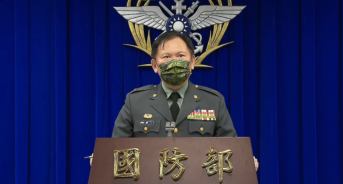 國防部發言人史順文。 圖：取自國防部臉書（資料照片）