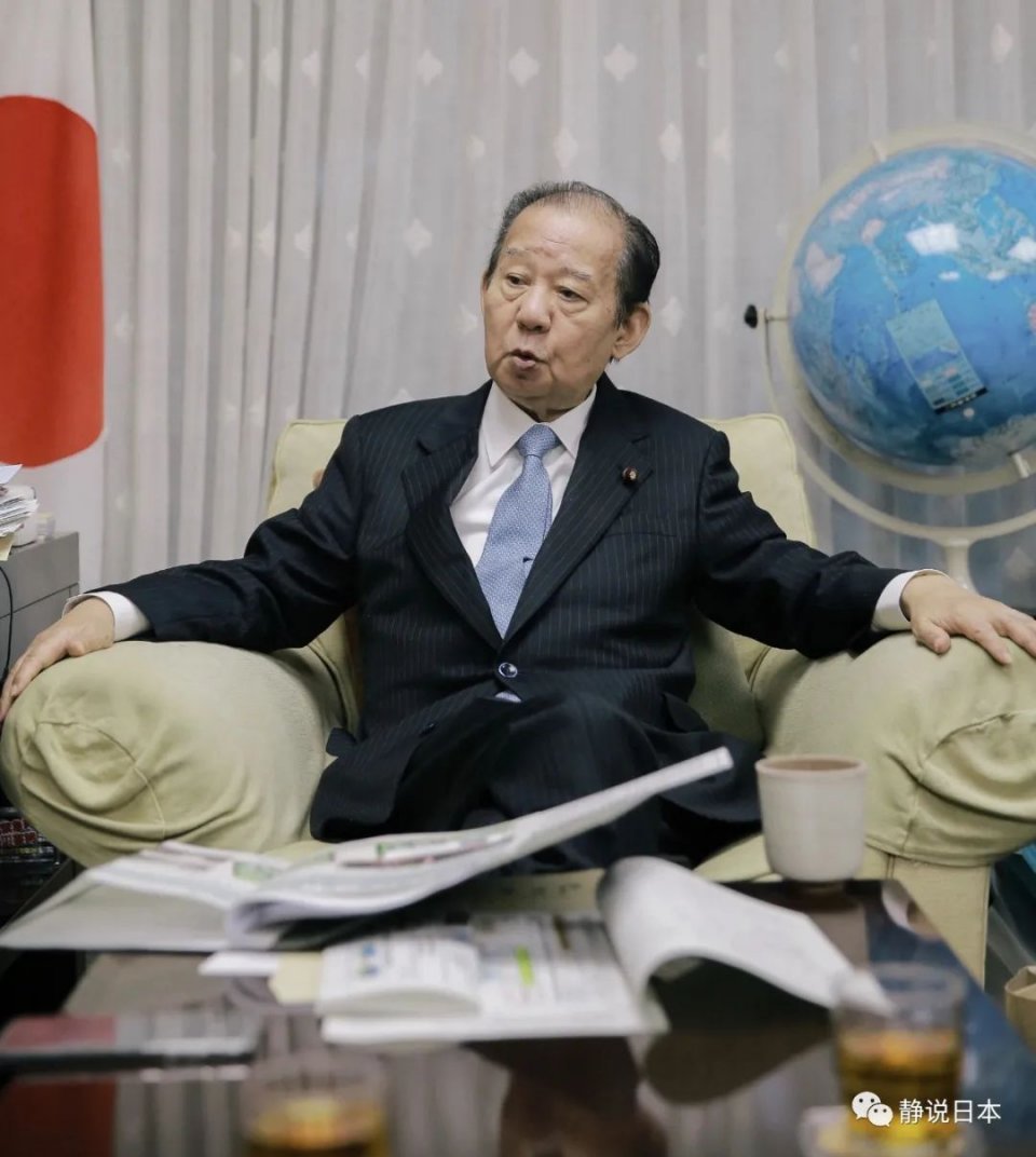 前自民黨幹事長二階俊博。 圖：翻攝陸網/靜說日本