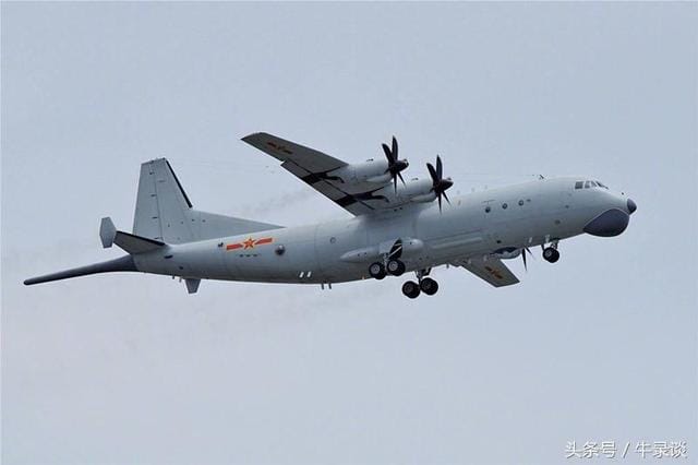 解放軍海軍「KQ-200」反潛巡邏機。 圖：翻攝陸網/頭條號