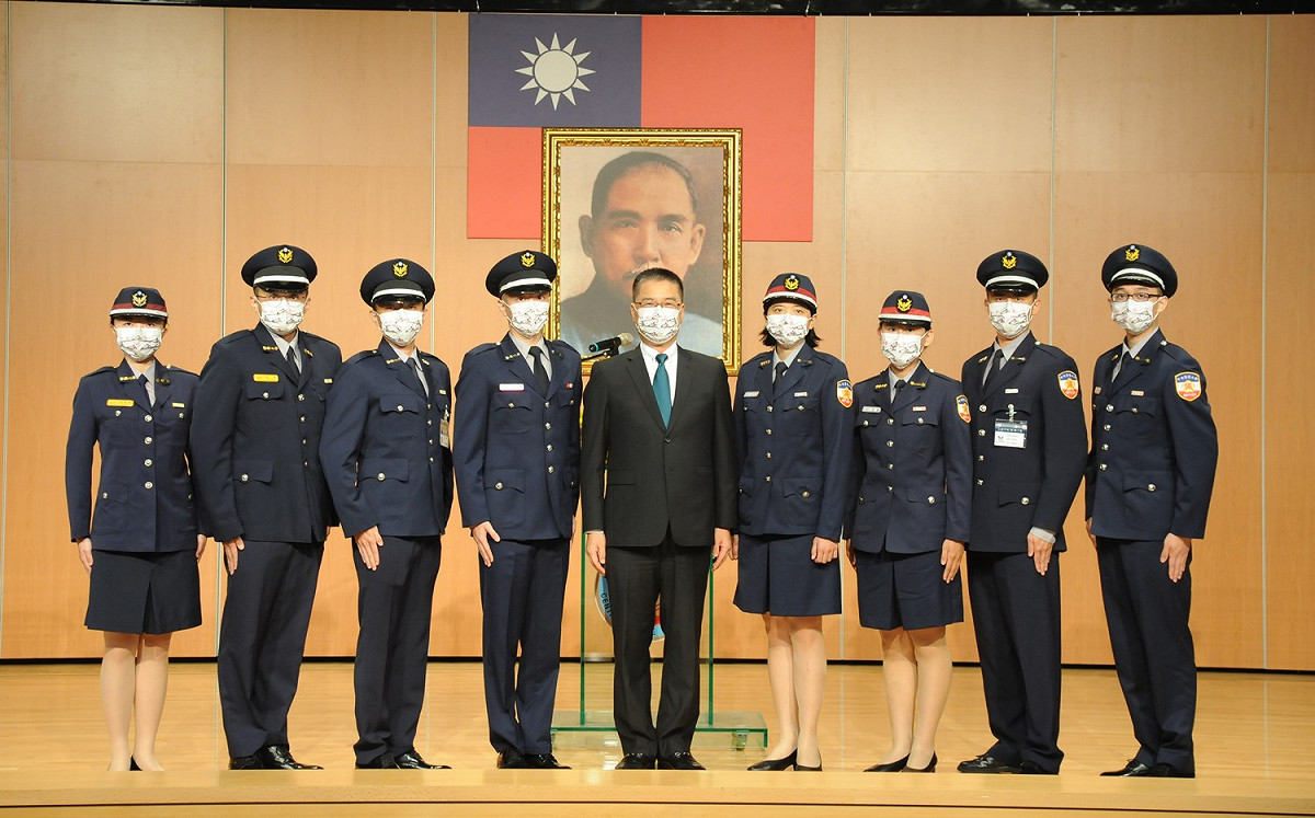 內政部長徐國勇期勉警大持續培育優秀人才，政府也會全力給予警消最大支持。 圖：內政部提供