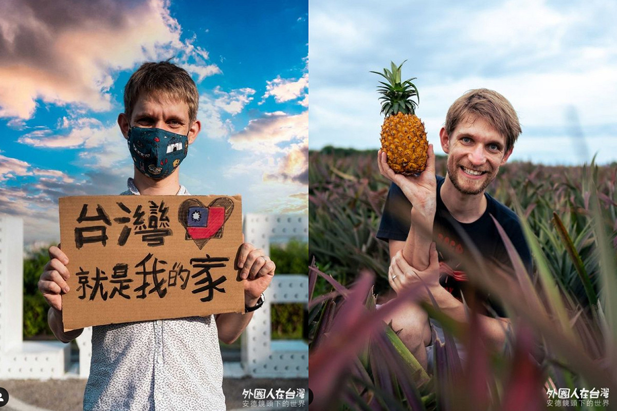 安德時常在社群上分享自己在台灣的生活。 圖：翻攝自IG/foreignerintw