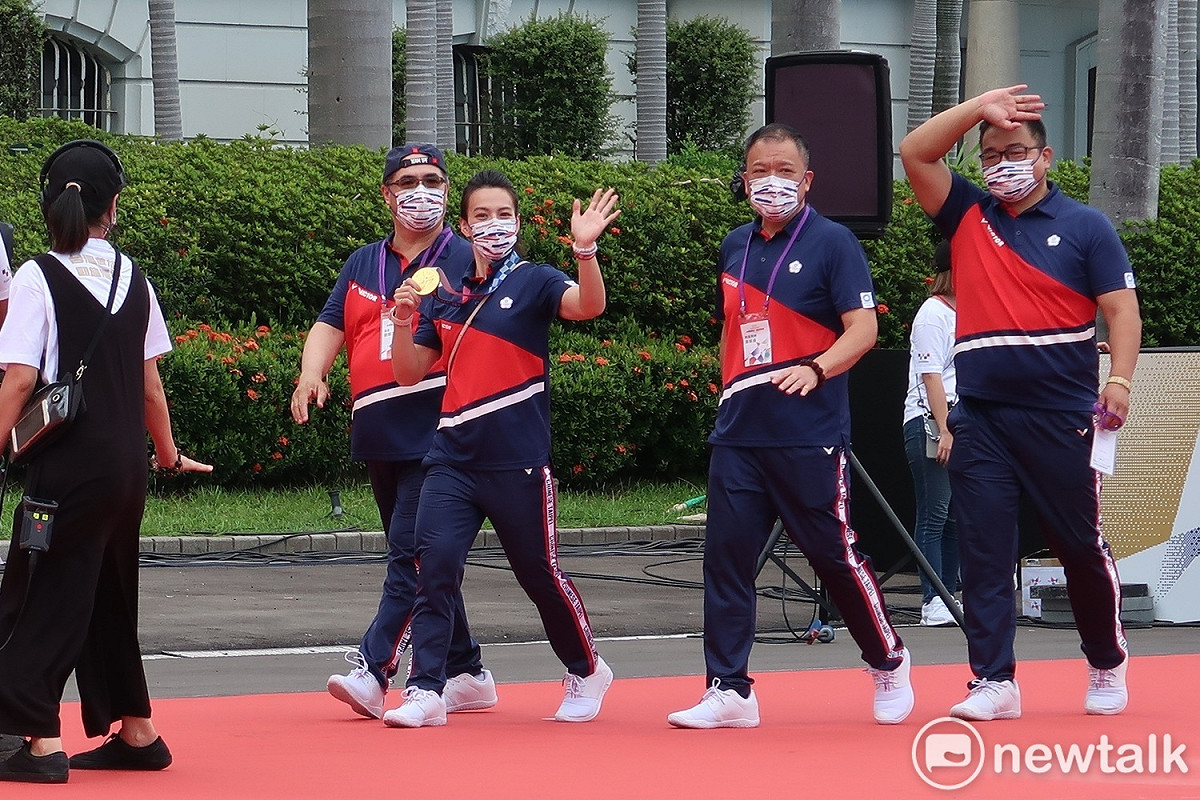 舉重選手郭婞淳 圖：林朝億/攝