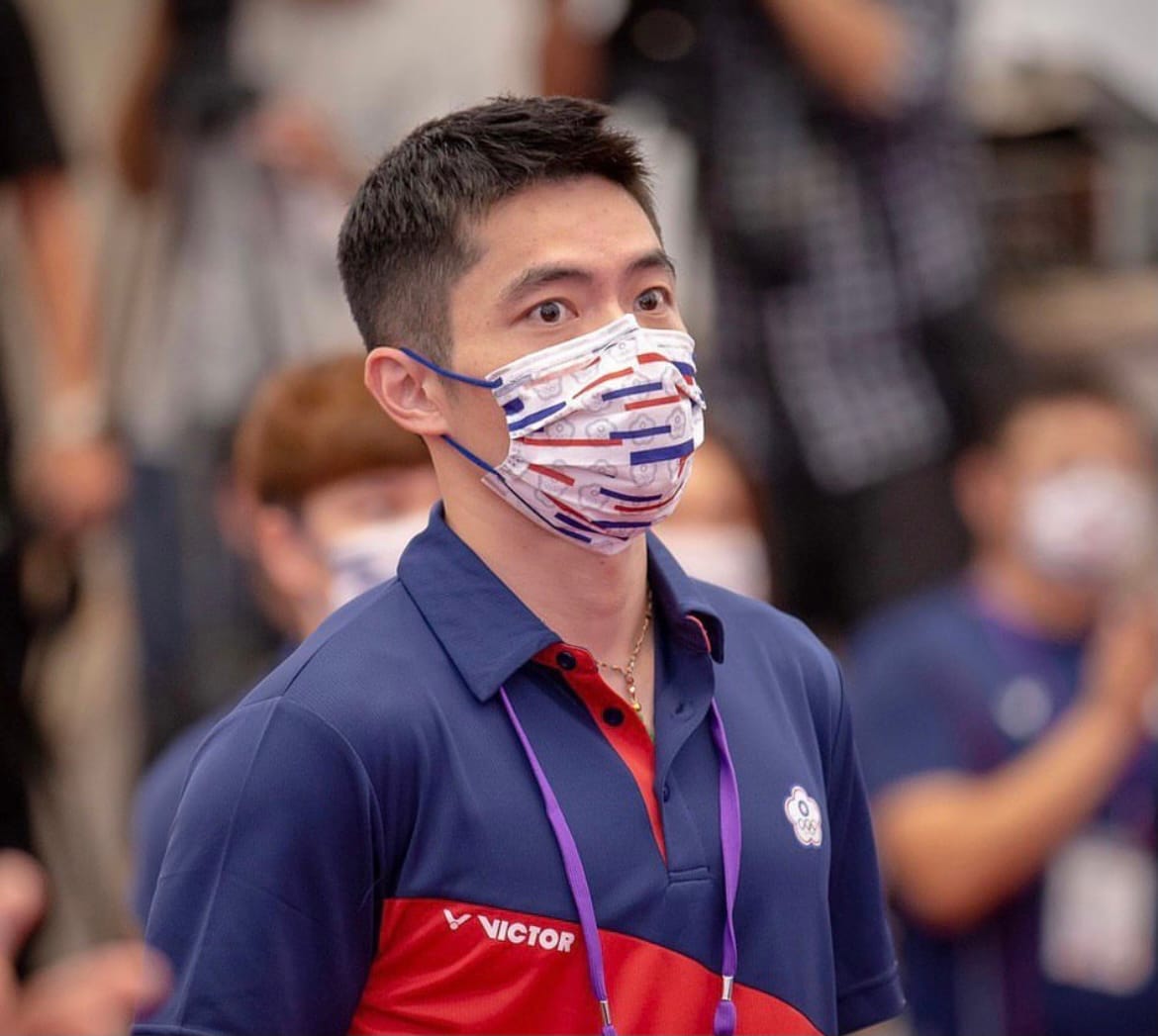 「桌球教父」莊智淵參加「Our Heroes！台灣英雄凱旋派對」。 圖：擷取自蔡英文IG