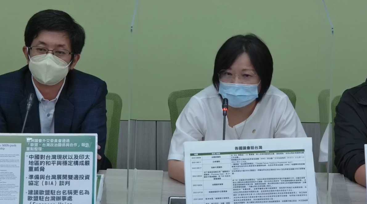 劉世芳指出，民進黨經過討論有共識後，會推出好的公共政策。 圖 : 翻攝自民進黨團臉書