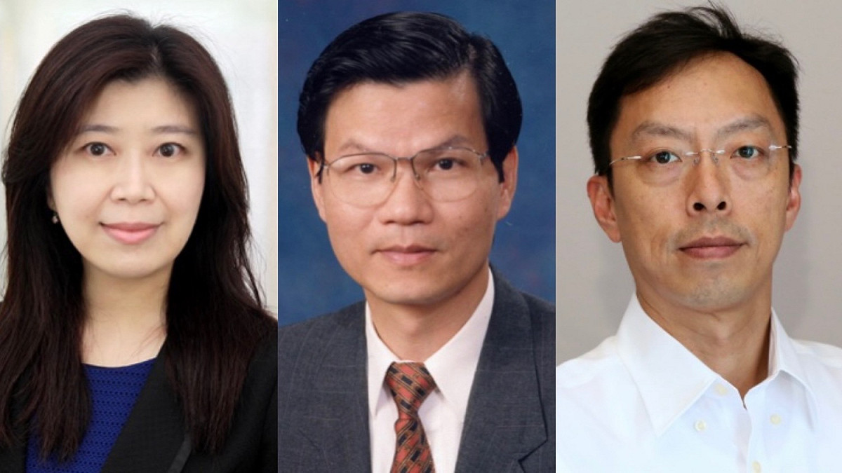 林國儀（左）、翁啟惠（中）與馬徹（右）團隊找到「新冠變種病毒」剋星。 圖：擷取自中研院基因體研究中心網站/新頭殼合成