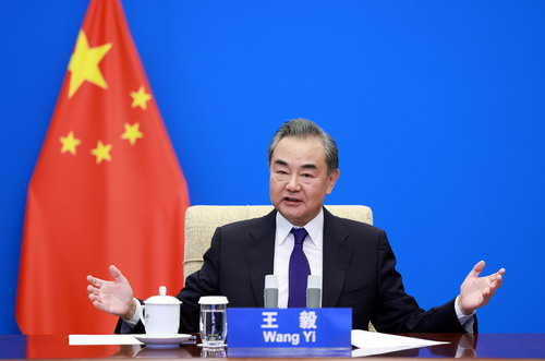 中國外交部長王毅。 圖 : 翻攝環球網（資料照片）