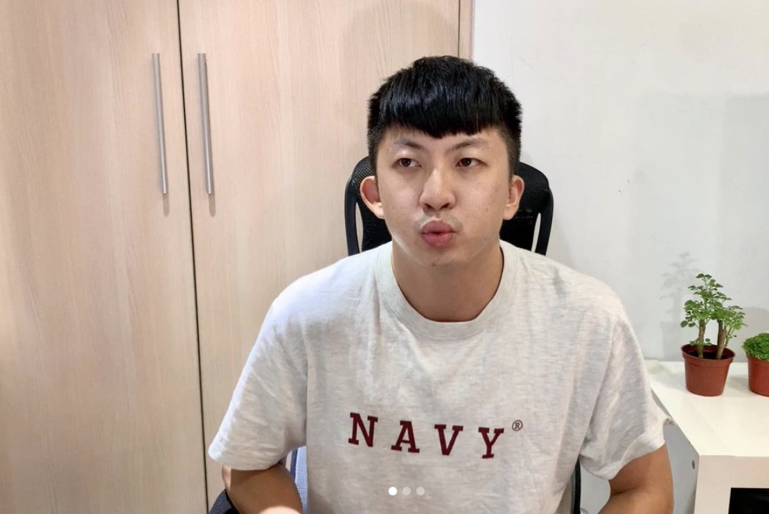 耶嫩分享第一次考銀行的心得。 圖：翻攝IG/耶嫩
