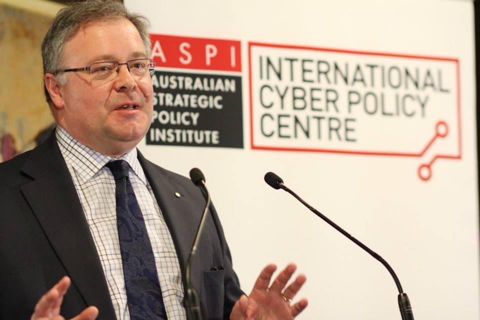 澳洲戰略政策研究所所長彼得•詹寧斯（Peter Jennings） 圖: 翻攝自Australian Strategic Policy Institute臉書