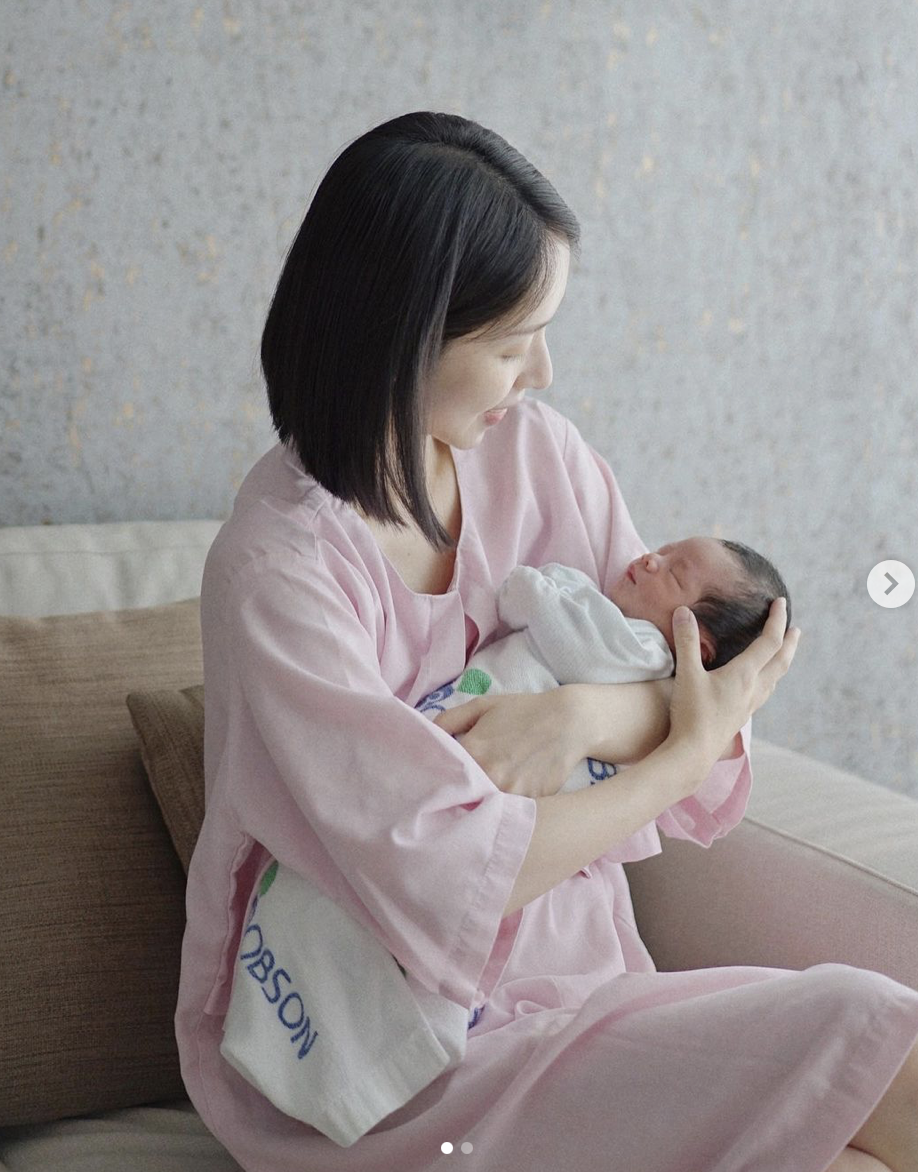 玄玄發文宣布生下兒子Fanri。 圖：翻攝IG/玄玄