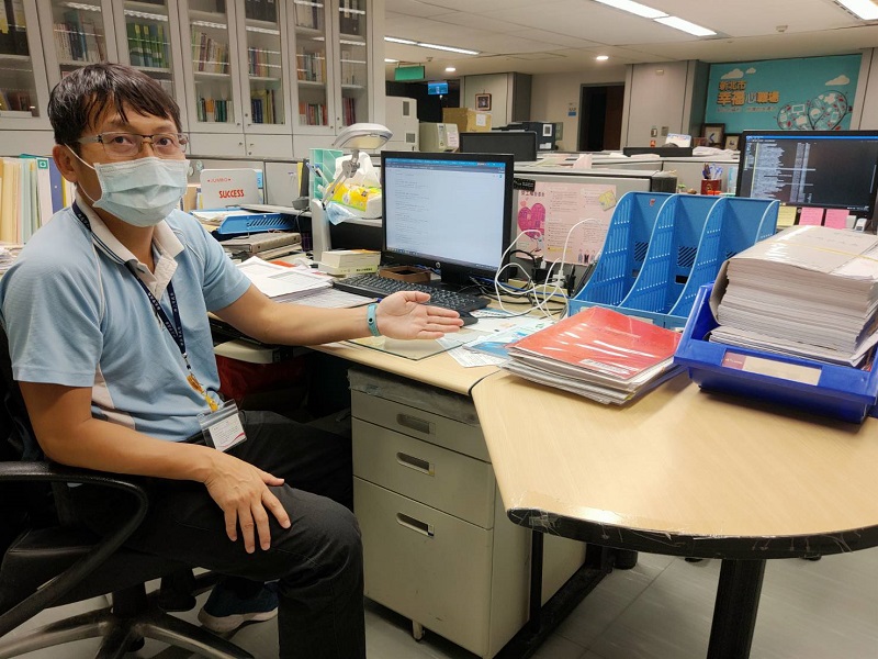 開學效應致通報減班休息數量減少。 圖：新北市勞工局提供
