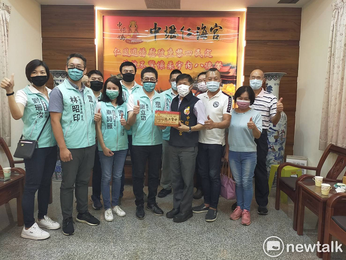 民眾黨秘書長謝立功近日頻走訪桃園。 圖：林昀真 / 攝