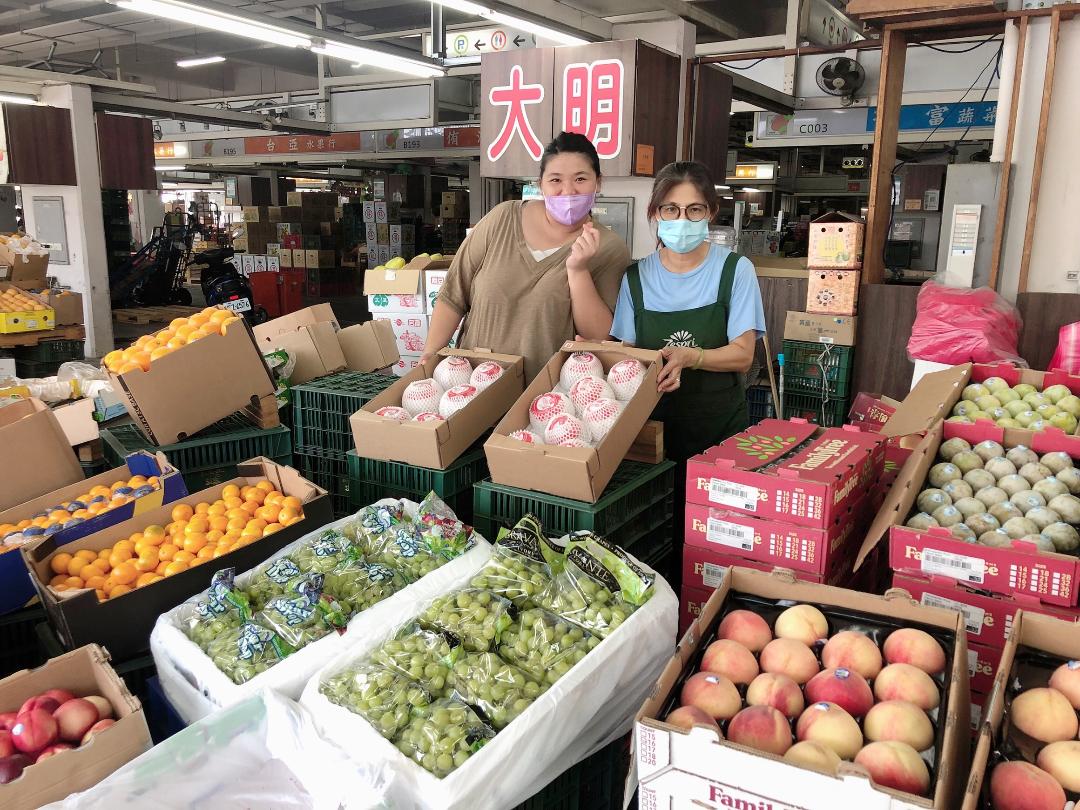 新北果菜市場有各式禮盒。 圖：新北果菜運銷公司提供