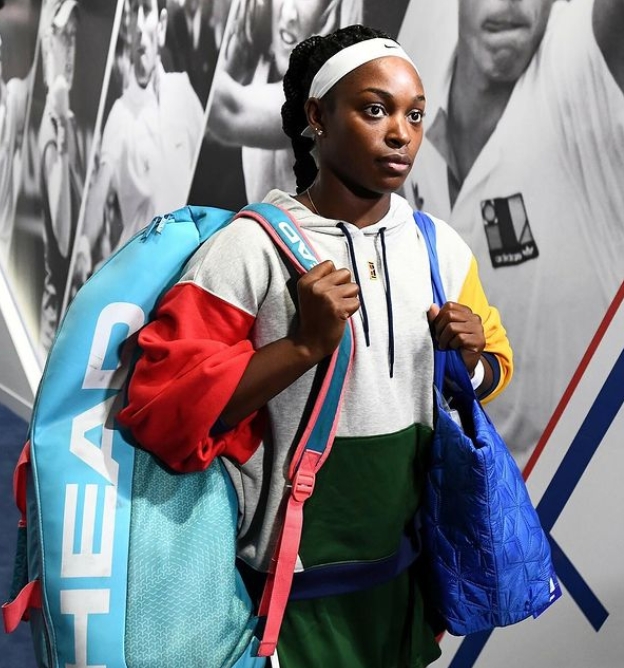 圖為美國網球運動員斯隆•史蒂芬絲（Sloane Stephens） 圖：擷取自sloanestephens Instagram