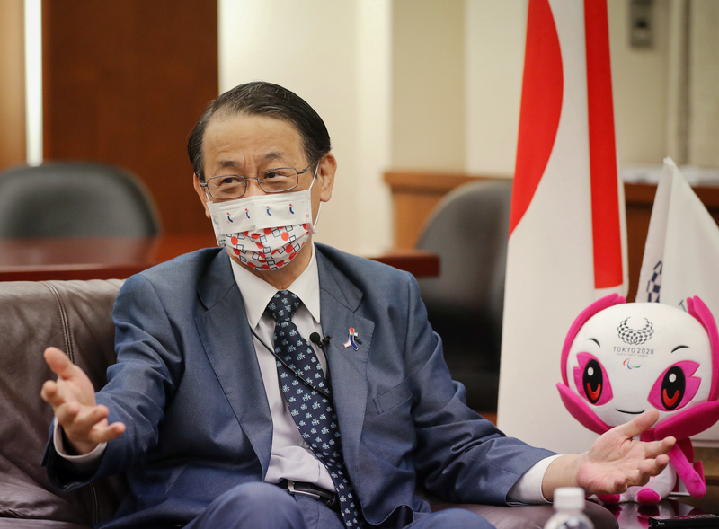 日本台灣交流協會台北事務所代表泉裕泰。 圖：中央社