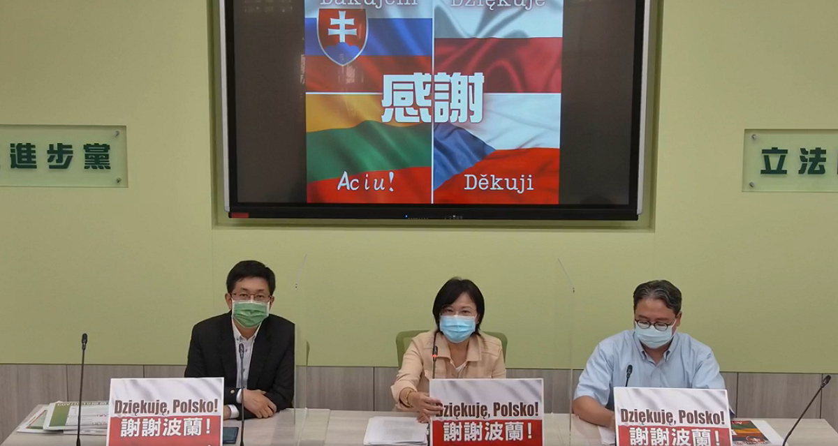 民進黨團今天召開線上記者會。 圖：翻攝自民進黨團臉書