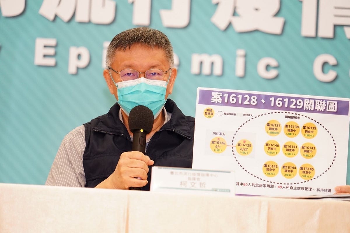 台北市長柯文哲。 圖：台北市政府 / 提供