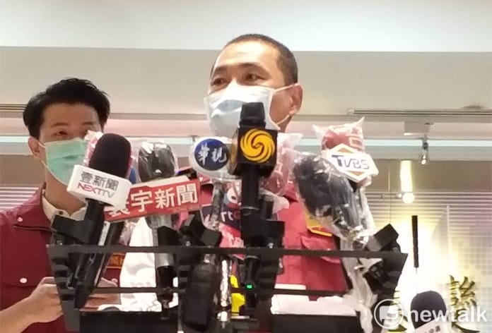侯友宜宣布，只要新北市出現Delta病毒確診個案，餐廳內用一律取消。 圖：林昀真／攝