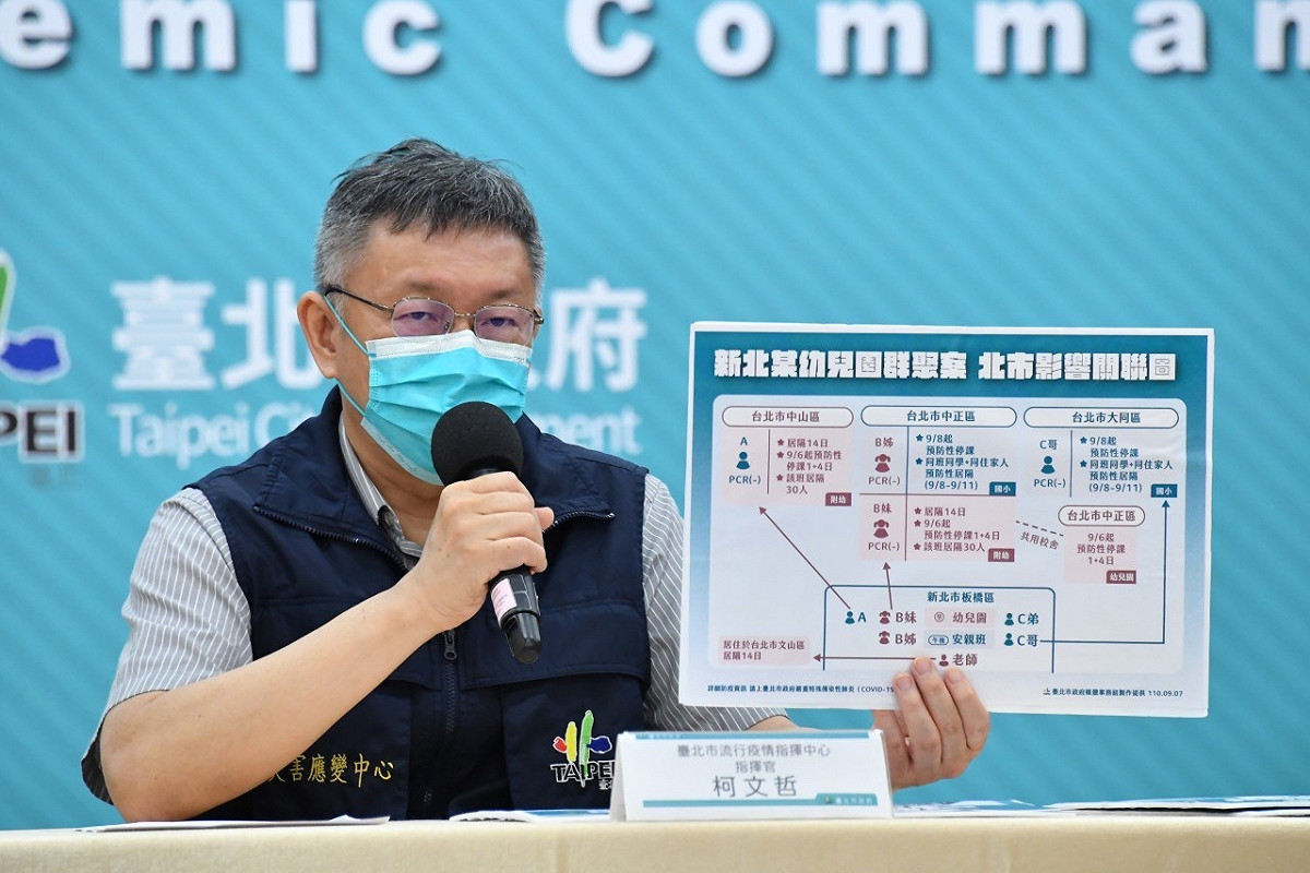 台北市長柯文哲。 圖：台北市政府 / 提供