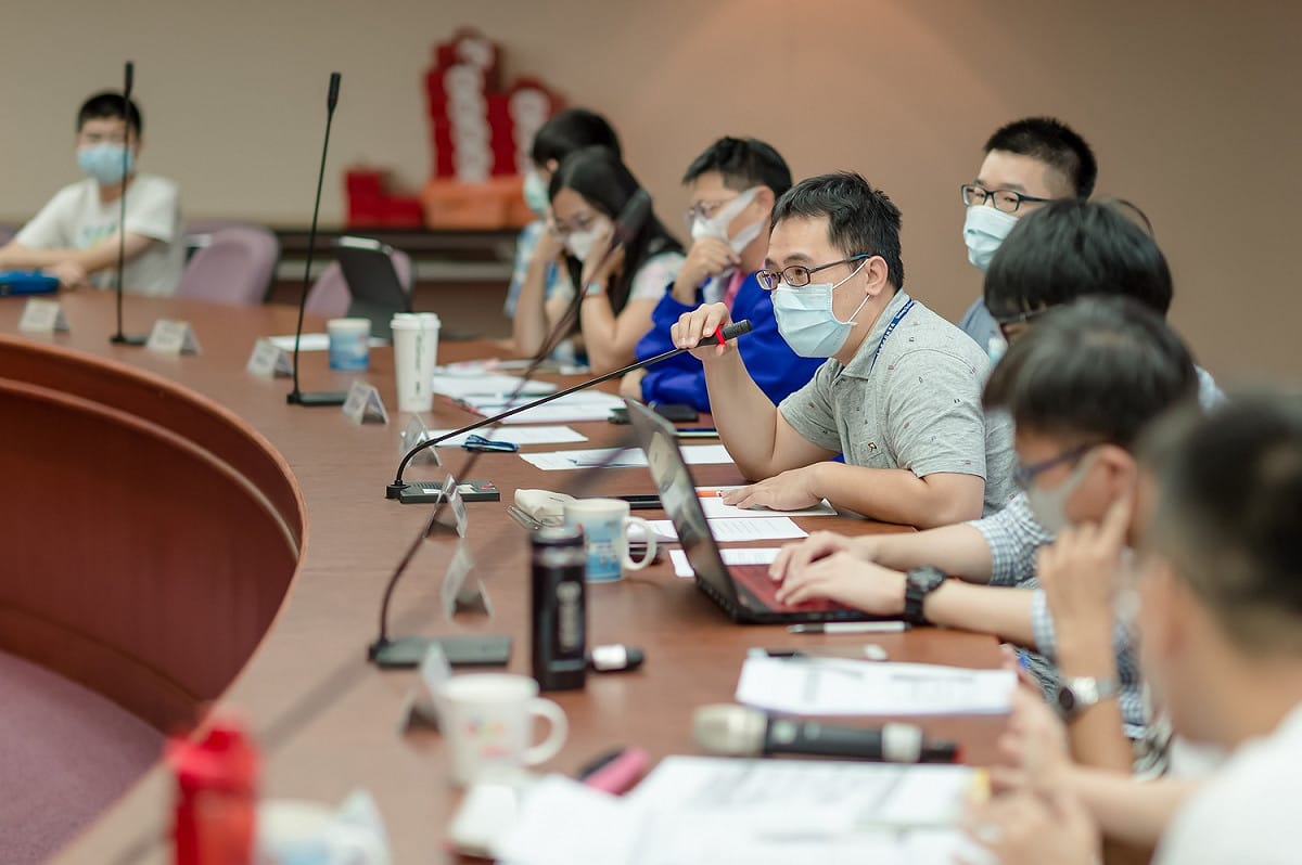 台中市青諮會開會情形。 台中市政府/提供