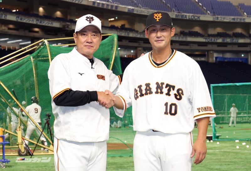 中田翔加盟讀賣巨人。 圖：取自日刊體育