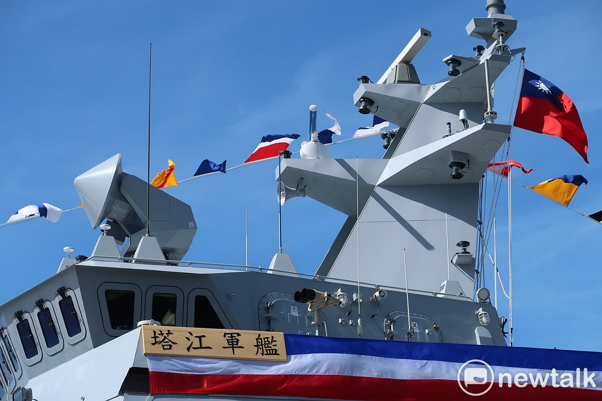 塔江艦。 圖：林朝億/攝