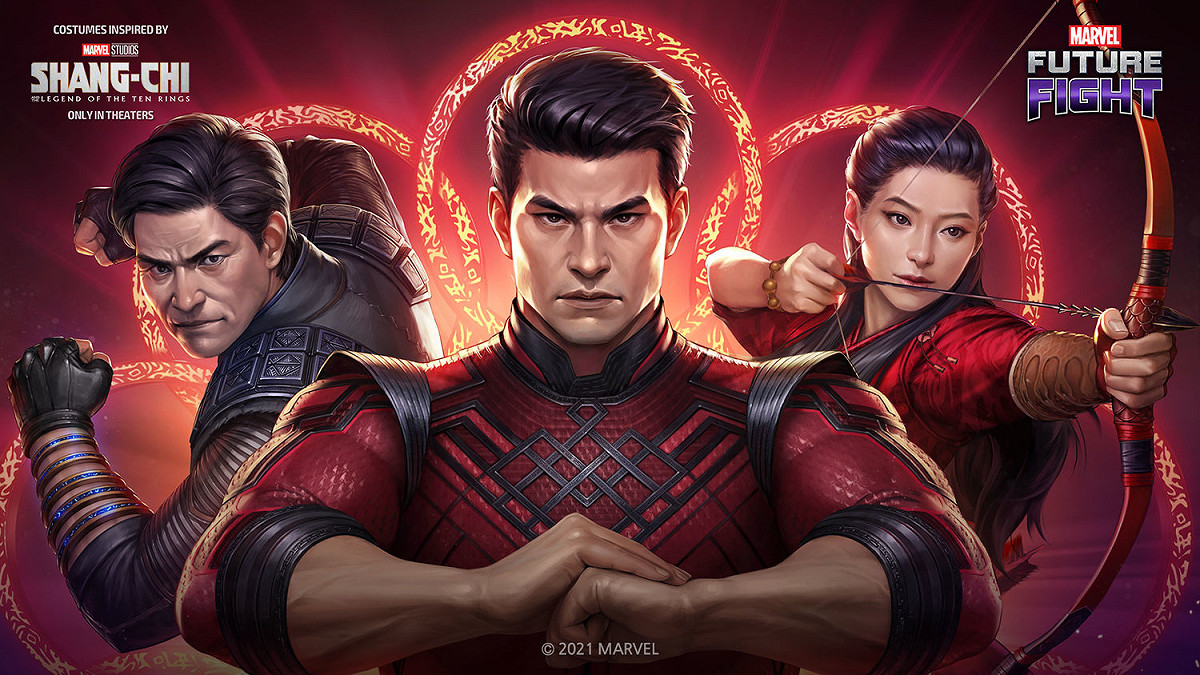 《MARVEL 未來之戰為玩家們介紹漫威影業《尚氣與十環傳奇》中的人物與服裝，遊戲中還添加了全新內容以慶祝這部最新漫威電影。 圖：網石提供