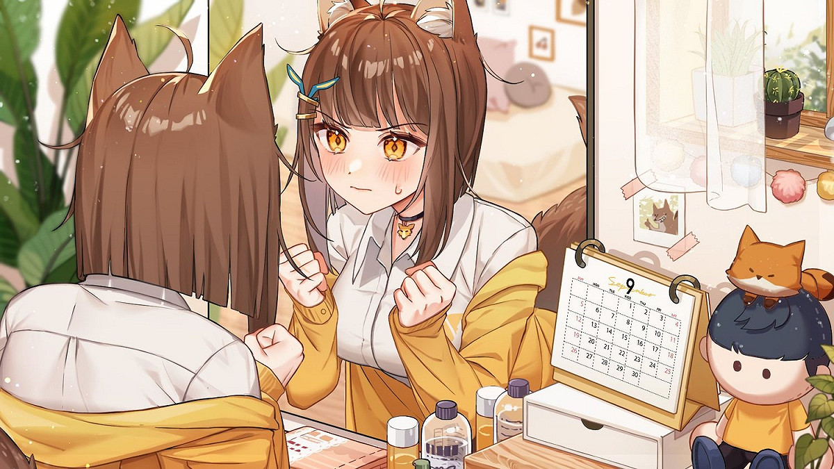 狼谷娛樂全新Vtuber「狸狸兒」將於9月14日初配信 圖：狼谷娛樂/提供