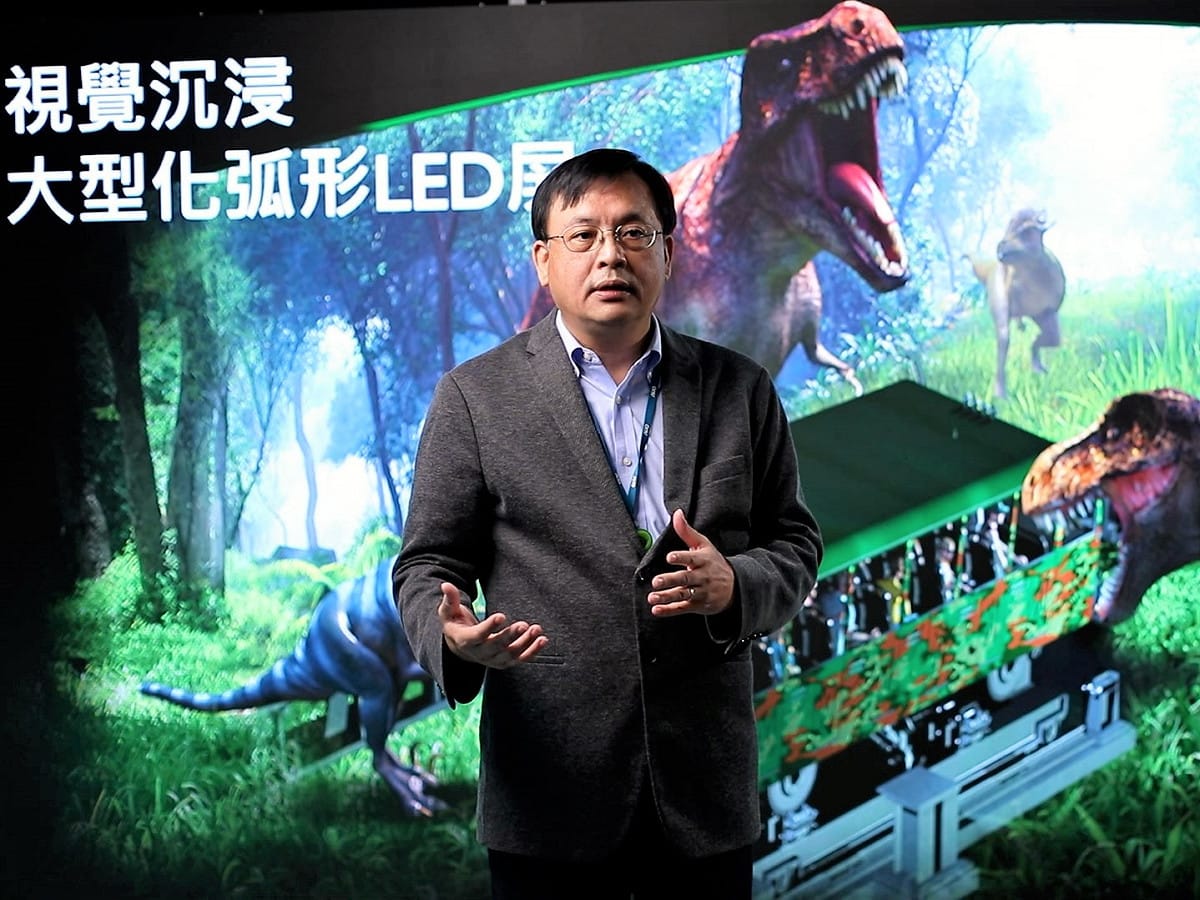 友達光電秀出高端顯示科技的沉浸新體驗 圖：主辦單位/提供
