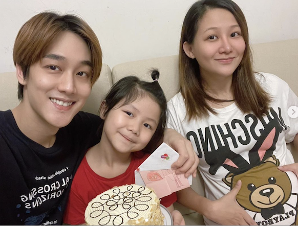 「那對夫妻」媽媽Nico目前懷有二寶「小林萌」六個月。 圖：翻攝IG/那對夫妻
