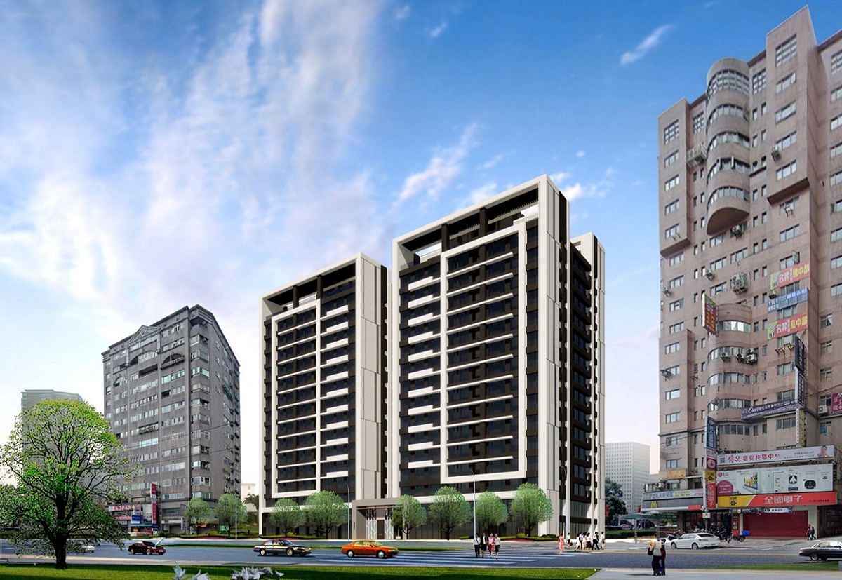 更新後建物示意圖。 圖：新北市都更處提供